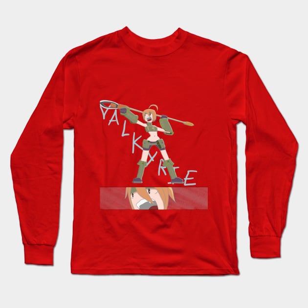 Spearhead Valkyrie Long Sleeve T-Shirt by Prinny_Dood_emporium